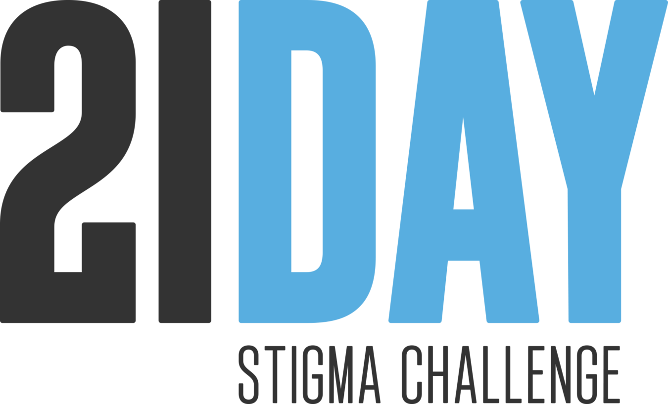 Join our 21-Day Stigma Challenge! Help us end stigma towards people with mental illness and substance use disorder.