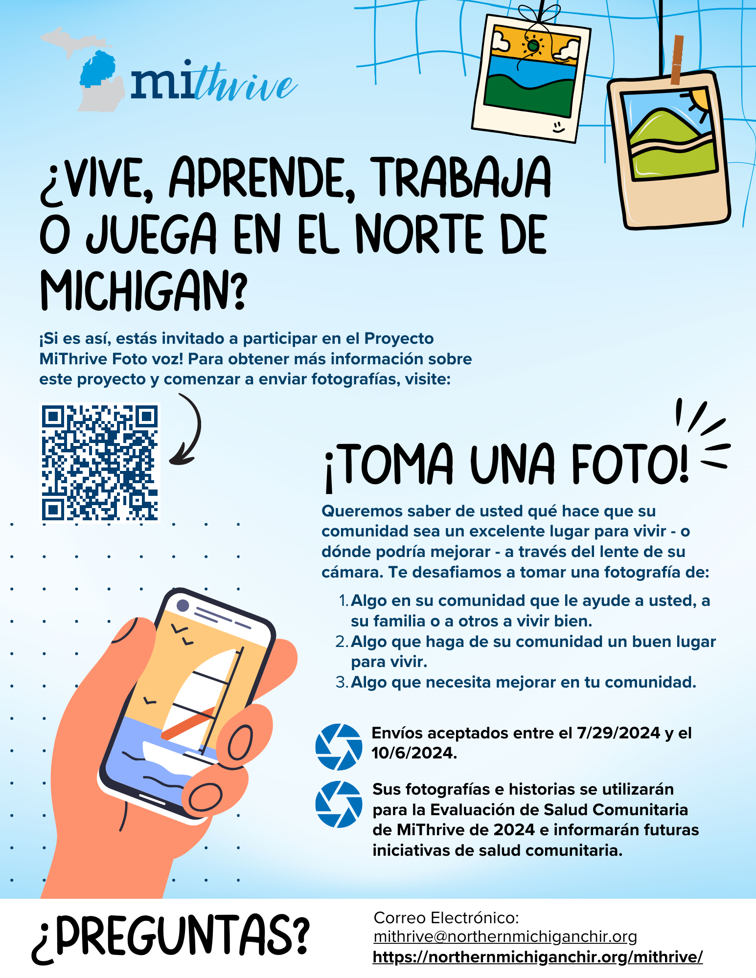 Photovoice Flyer Spanish